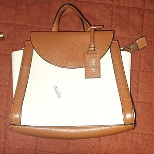 Kate Spade Saturday The Mini A Satchel In Canvas And Leather